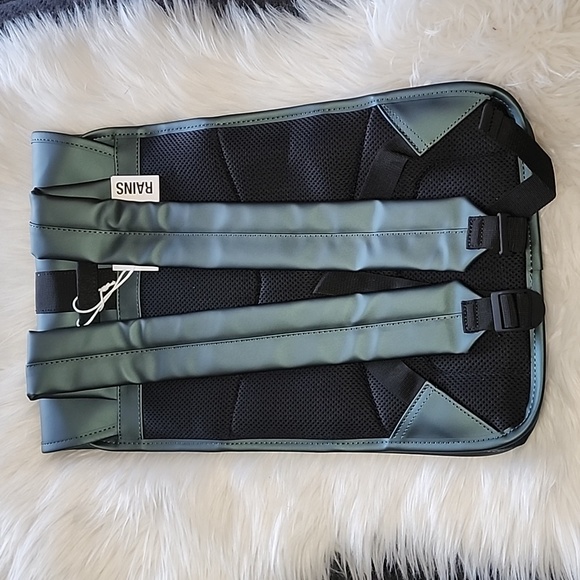 New Rains Buckle Backpack Mini in Silver Pine - Picture 4 of 7